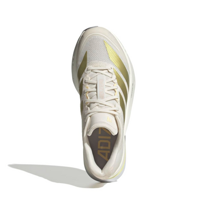 Adizero Boston 13 Women's :Chalk White | Gold Metallic