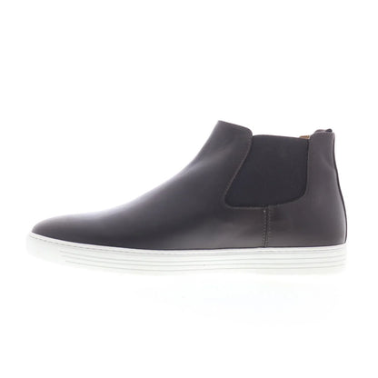Di Bianco Julianus Mens Brown Leather Slip On Lifestyle Sneakers Shoes
