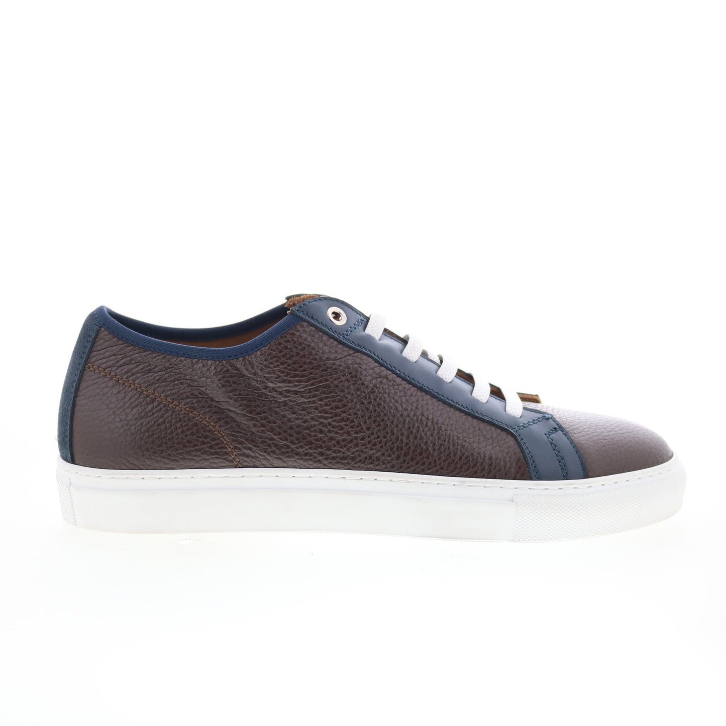 Pastori by Di Bianco Julius Mens Brown Leather Lifestyle Sneakers Shoes