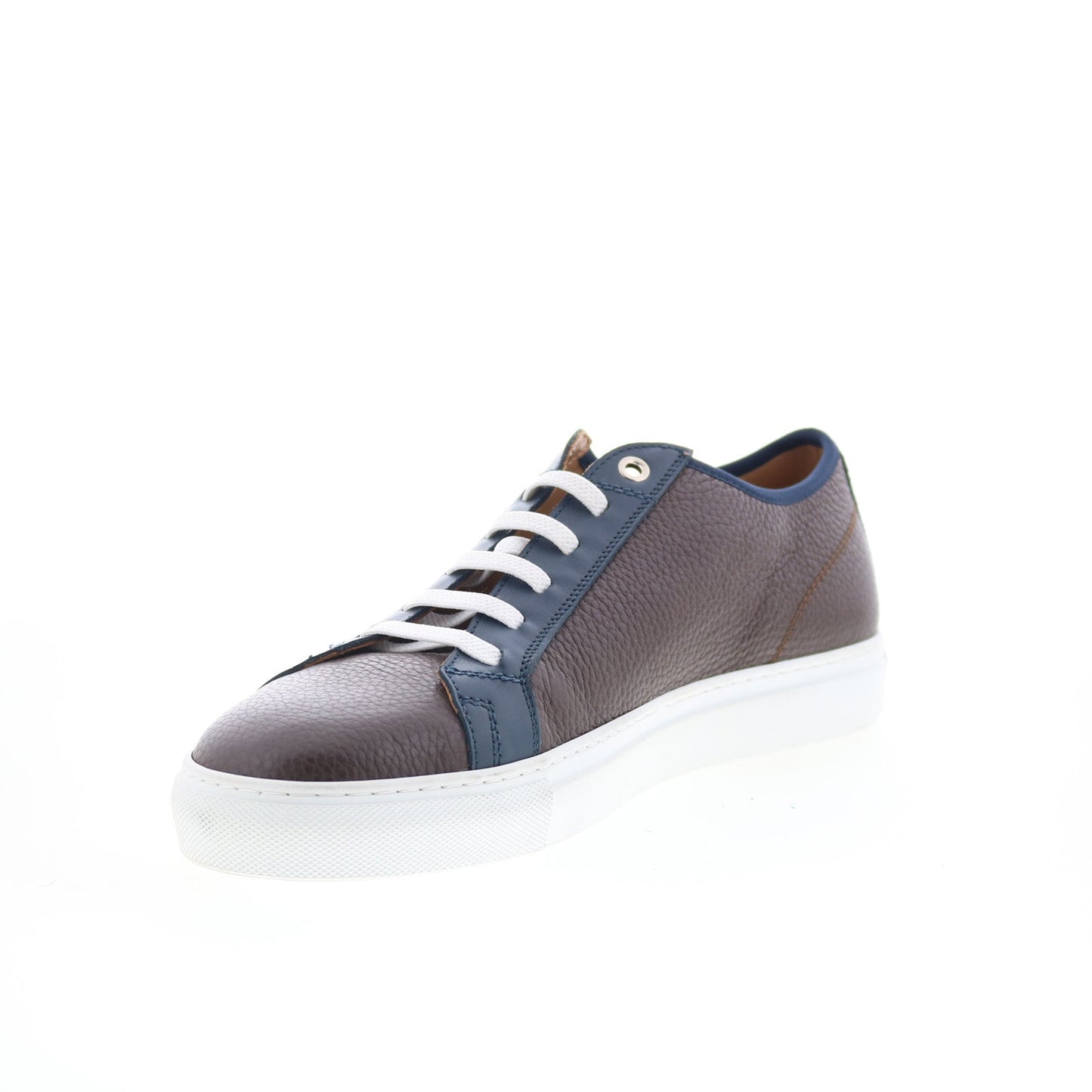 Pastori by Di Bianco Julius Mens Brown Leather Lifestyle Sneakers Shoes