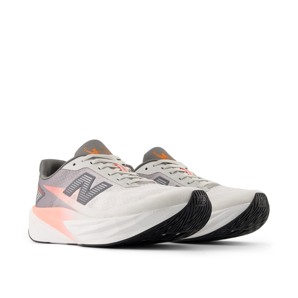 TCS NYC Marathon FuelCell Rebel v5 (B) Women's :Grapefruit | Grey Matter