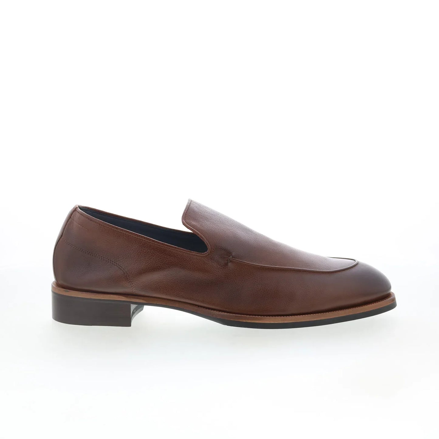 Di Bianco Maranello Mens Brown Leather Loafers & Slip Ons Casual Shoes