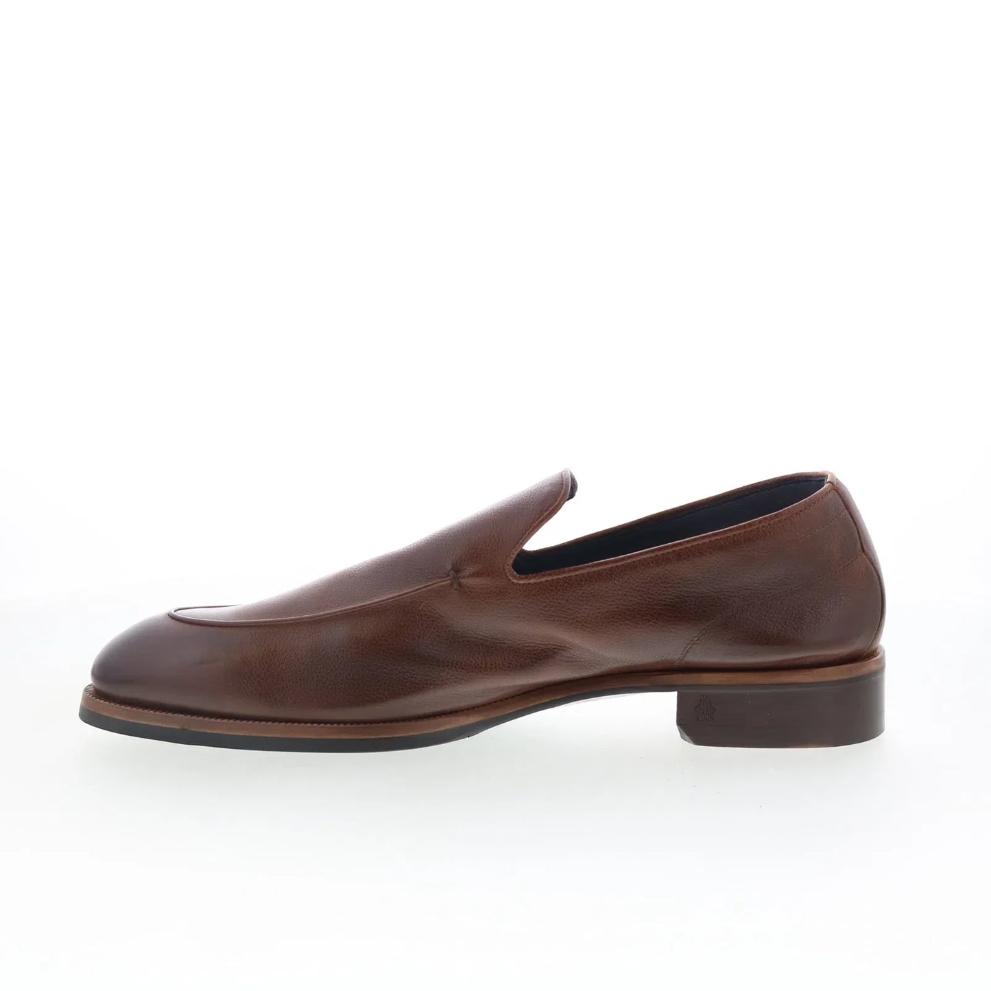 Di Bianco Maranello Mens Brown Leather Loafers & Slip Ons Casual Shoes
