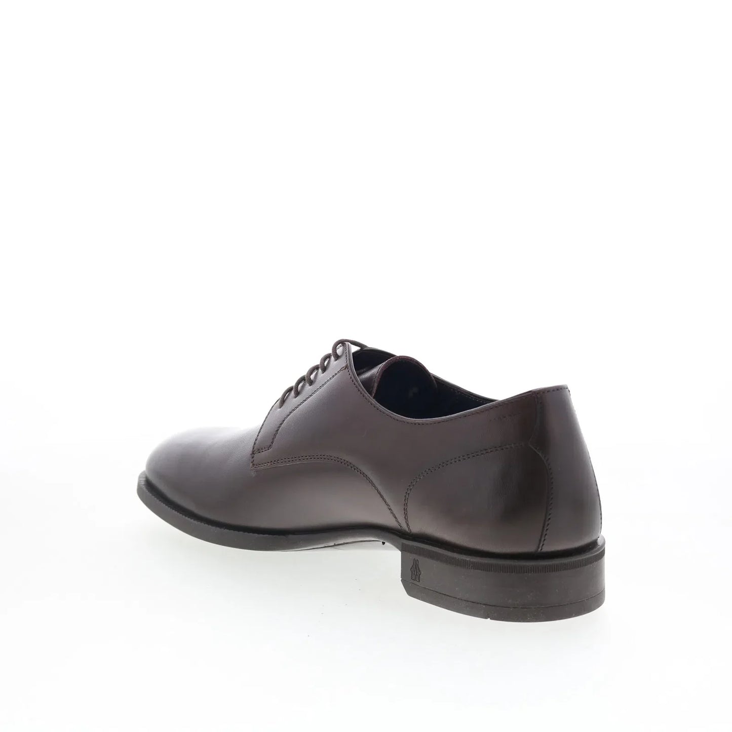 Di Bianco Marano Mens Brown Leather Oxfords & Lace Ups Plain Toe Shoes