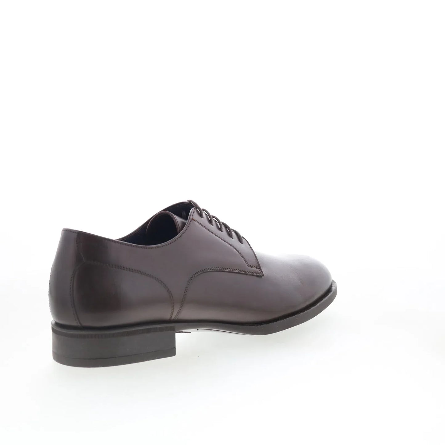 Di Bianco Marano Mens Brown Leather Oxfords & Lace Ups Plain Toe Shoes