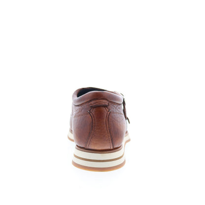 Di Bianco Matera Mens Brown Leather Loafers & Slip Ons Casual Shoes