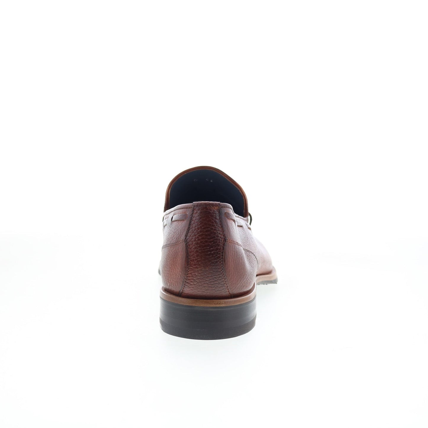Di Bianco Napoli Mens Brown Leather Loafers & Slip Ons Casual Shoes