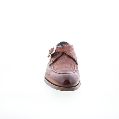 Di Bianco Parma Mens Brown Leather Loafers & Slip Ons Casual Shoes