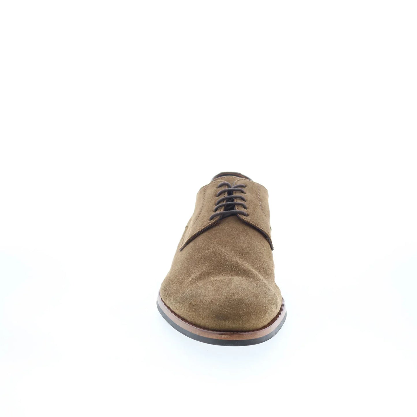 Di Bianco Pisa Mens Brown Suede Lace Up Oxfords & Lace Ups Casual Shoes