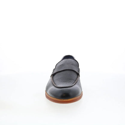 Di Bianco Procida Mens Brown Leather Slip On Loafers & Slip Ons Casual Shoes