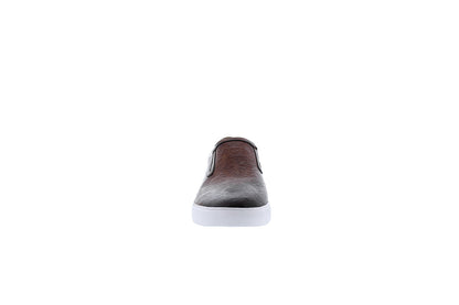 Robert Graham Napa RG5555S Mens Brown Leather Lifestyle Sneakers Shoes