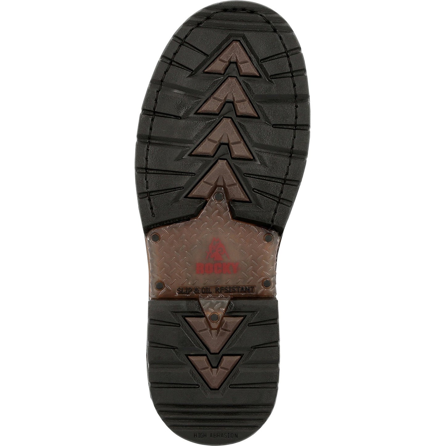 Rocky IronClad Waterproof RKK0361 Mens Brown Wide Leather Work & Safety Boots