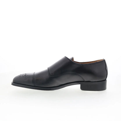 Pastori by Di Bianco Romulus Mens Black Loafers & Slip Ons Casual Shoes
