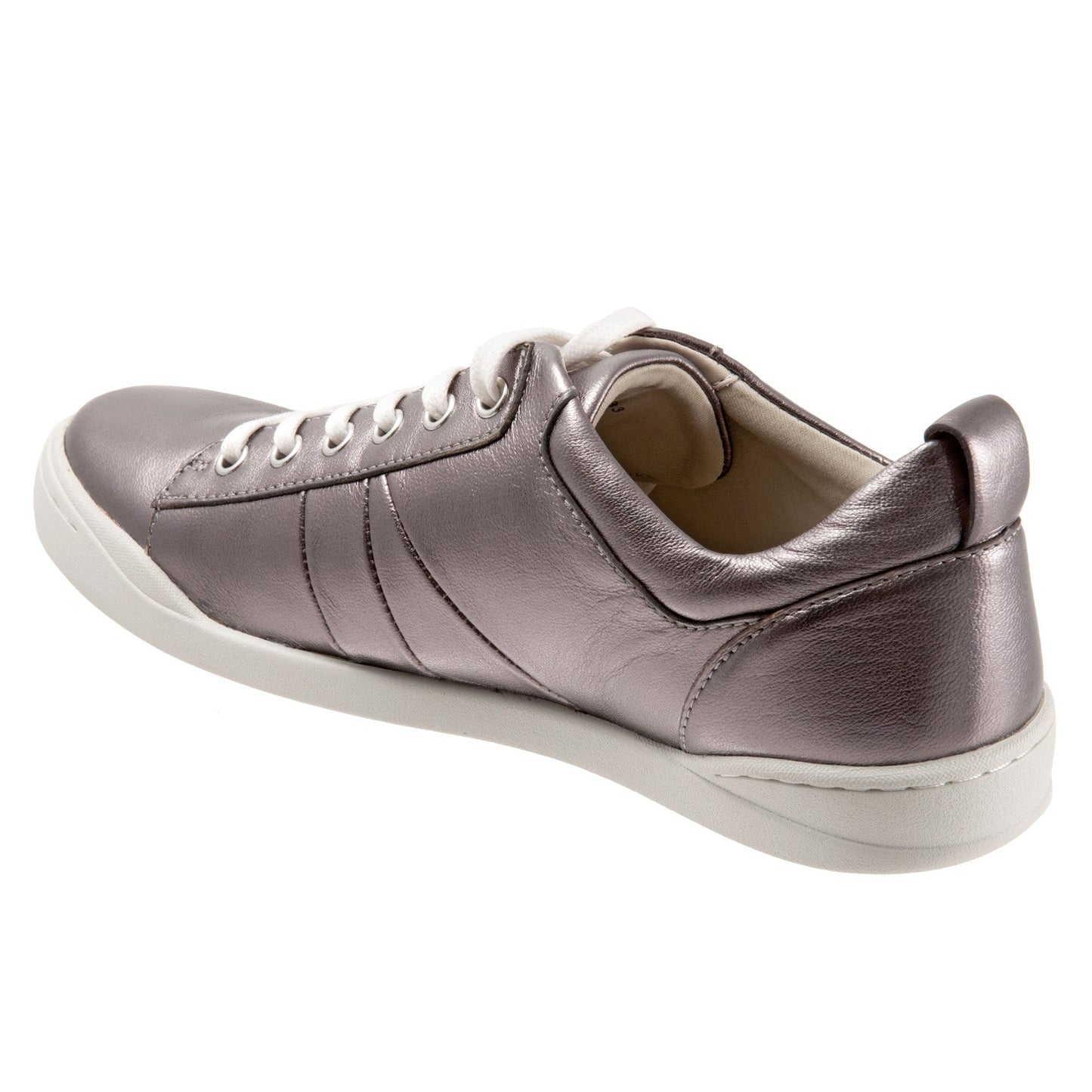 Softwalk Athens S2051-033 Womens Gray Leather Lifestyle Sneakers Shoes