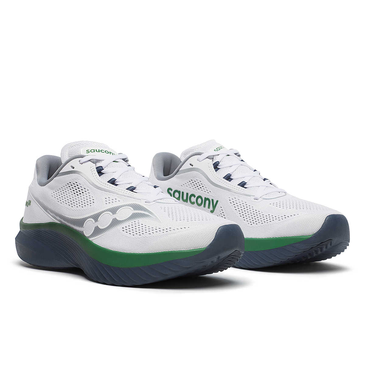 Kinvara 15 Men's :White | Navy
