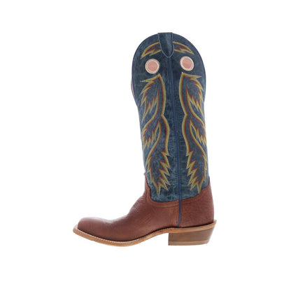 Tony Lama Merrit Buckaroo SA2004 Mens Blue Leather Cowboy Western Boots