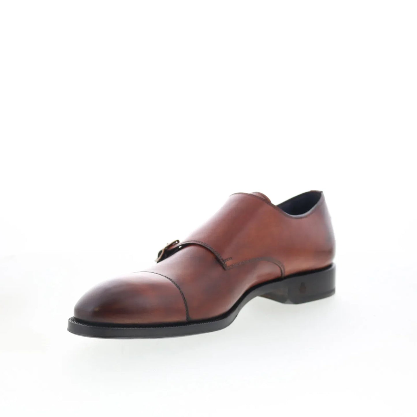 Di Bianco SBP934 Mens Brown Leather Loafers & Slip Ons Casual Shoes