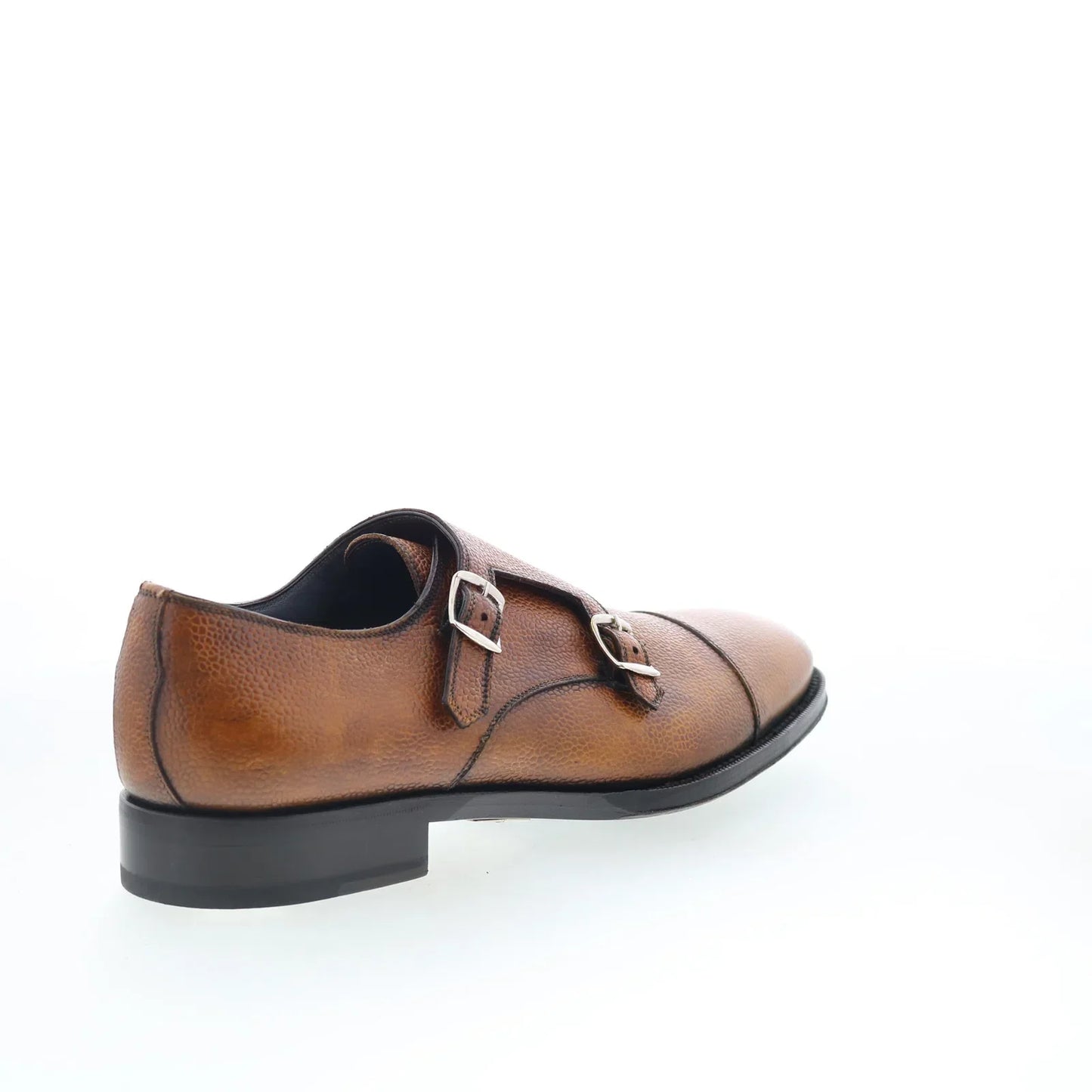 Di Bianco SBP934 Mens Brown Leather Loafers & Slip Ons Casual Shoes