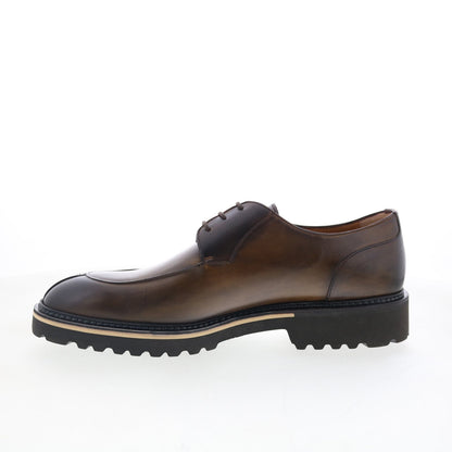 Di Bianco Sc598 Mens Brown Leather Lace Up Oxfords & Lace Ups Casual Shoes
