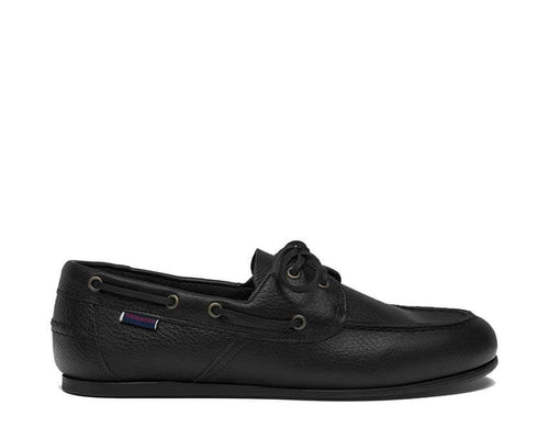 Sebago Owen Tumbled W "Black"
