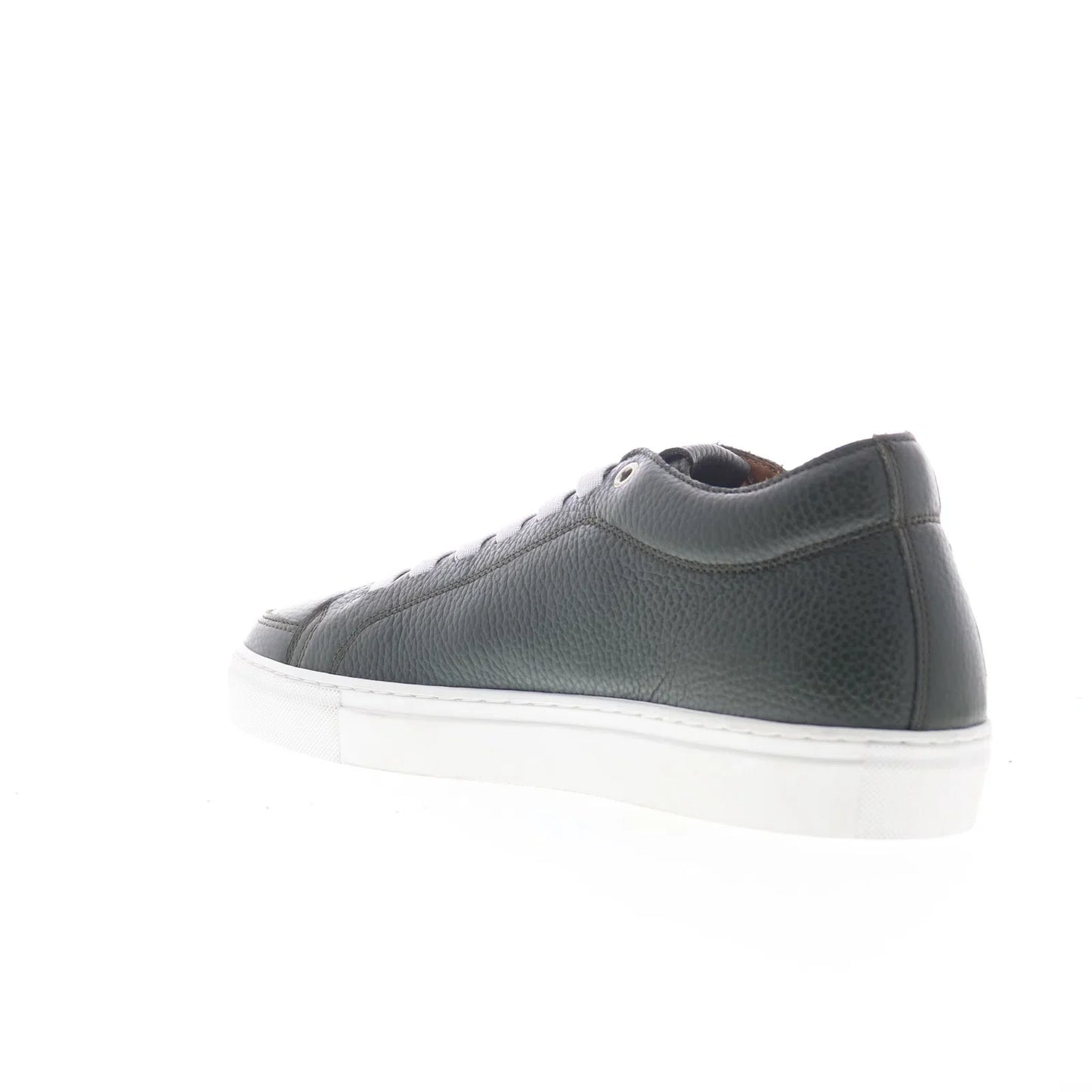 Pastori by Di Bianco Septimus Mens Green Leather Lifestyle Sneakers Shoes