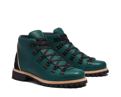 Timberland Authentic Hike Mid Lace Up Boot "Dark Green Full Grain"