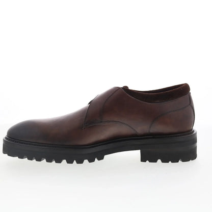 Di Bianco Treviso Mens Brown Leather Loafers & Slip Ons Casual Shoes
