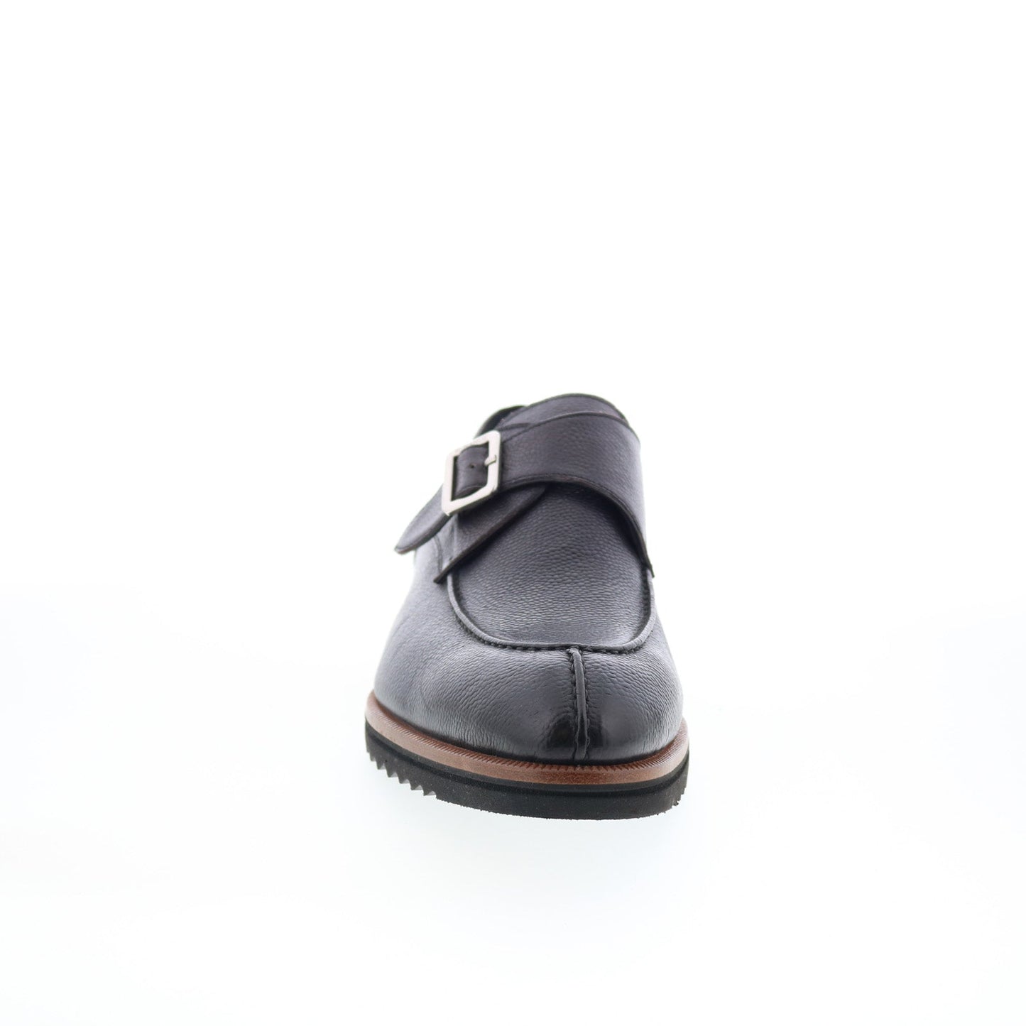 Di Bianco Treviso Mens Black Leather Loafers & Slip Ons Casual Shoes