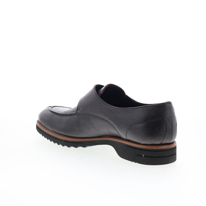 Di Bianco Treviso Mens Black Leather Loafers & Slip Ons Casual Shoes