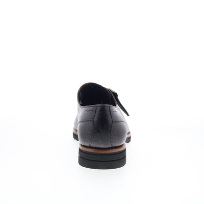 Di Bianco Treviso Mens Black Leather Loafers & Slip Ons Casual Shoes