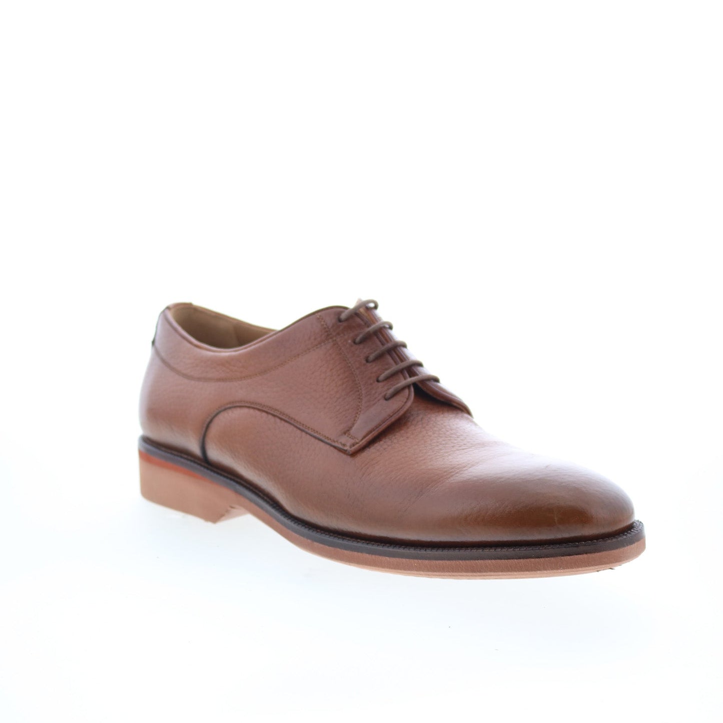 Pastori by Di Bianco Verus Mens Brown Oxfords & Lace Ups Plain Toe Shoes