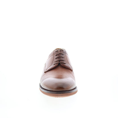 Pastori by Di Bianco Verus Mens Brown Oxfords & Lace Ups Plain Toe Shoes