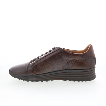 Pastori by Di Bianco Vitellius Mens Brown Leather Lifestyle Sneakers Shoes