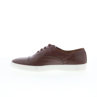 Pastori by Di Bianco Vitellius Mens Brown Leather Lifestyle Sneakers Shoes