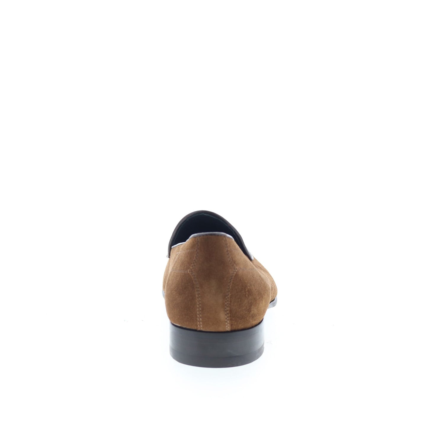 Di Bianco Vomero Mens Brown Suede Slip On Loafers & Slip Ons Casual Shoes