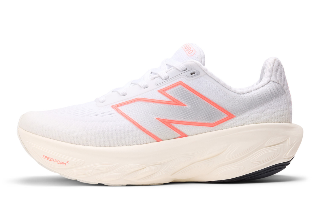 Fresh Foam X 1080v14 (B) Women's :White | Urgent Red