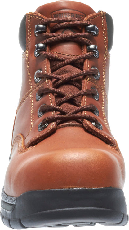 Wolverine Harrison Steel Toe 6" Mens Brown Extra Wide 4E Work & Safety Boots