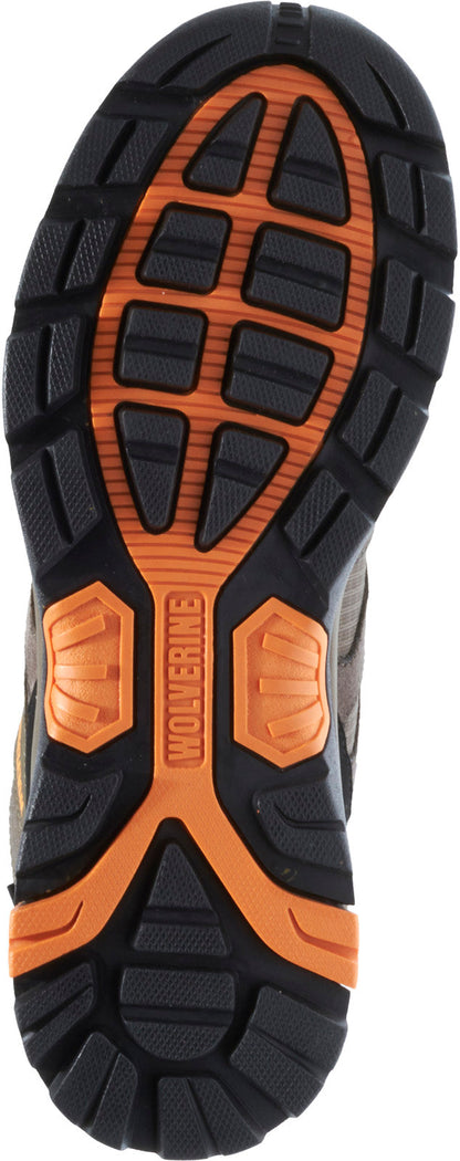Wolverine Fletcher NT Mid Waterproof Work Hiker Mens Brown Work Boots