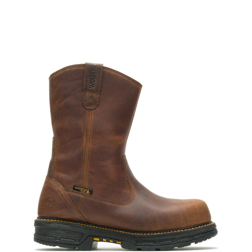 Wolverine Hellcat Ultraspring Waterproof CarbonMax 10" Mens Brown Work Boots