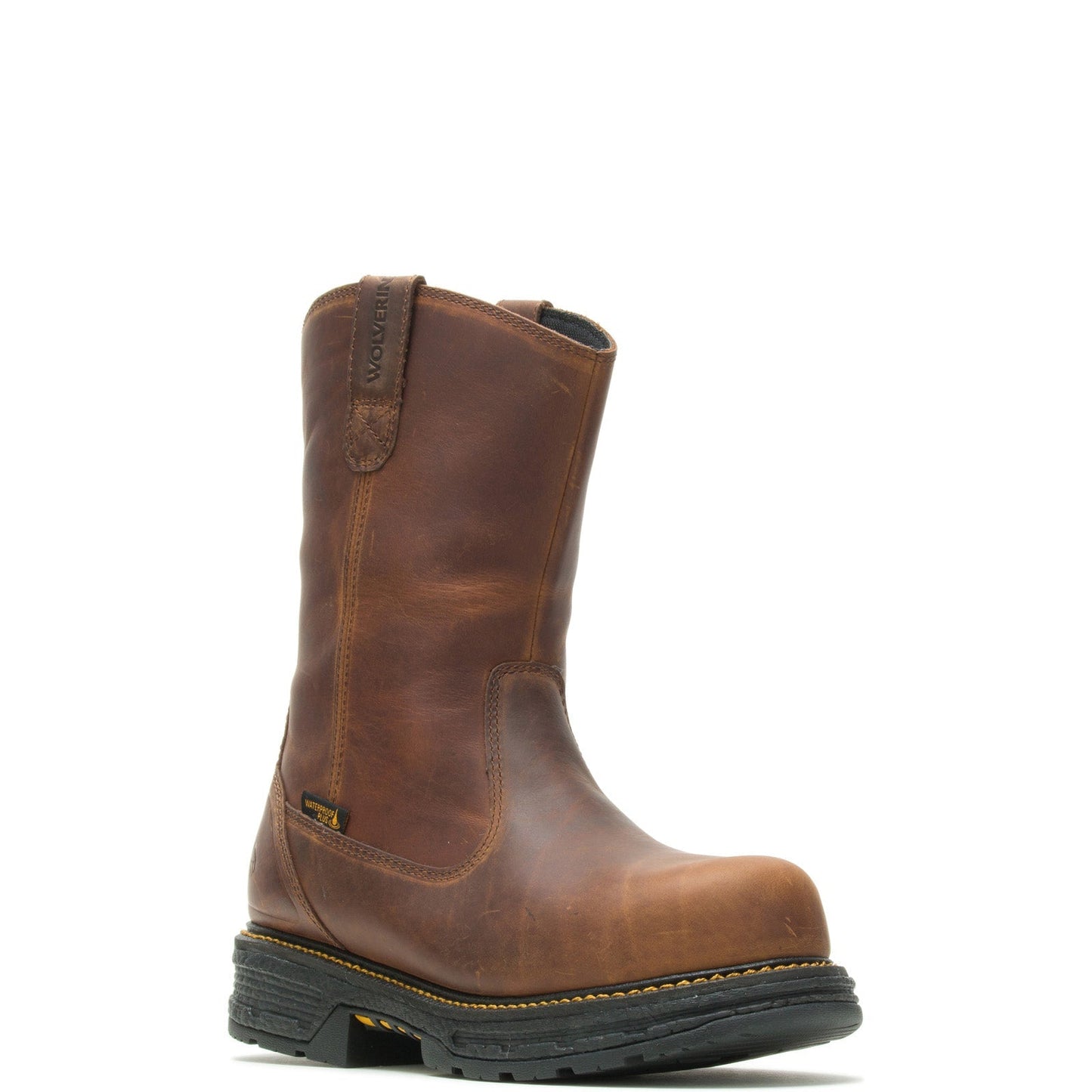 Wolverine Hellcat Ultraspring Waterproof CarbonMax 10" Mens Brown Work Boots