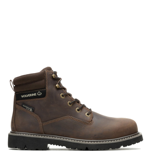 Wolverine Revival Waterproof 6" W240007 Mens Brown Work & Safety Boots