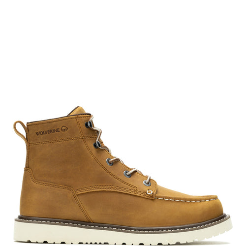 Wolverine Trade Wedge Ul Moc 6" W240010 Mens Brown Work & Safety Boots