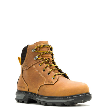 Wolverine Forge Work Usprg Waterproof CarbonMax 6" Mens Brown Work Boots