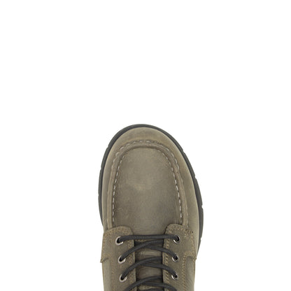Wolverine Karlin Moc Toe 6" W880263 Mens Gray Leather Work & Safety Boots