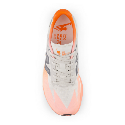 TCS NYC Marathon FuelCell SuperComp Elite v5 (B) Women's :Grapefruit | Grey Matter