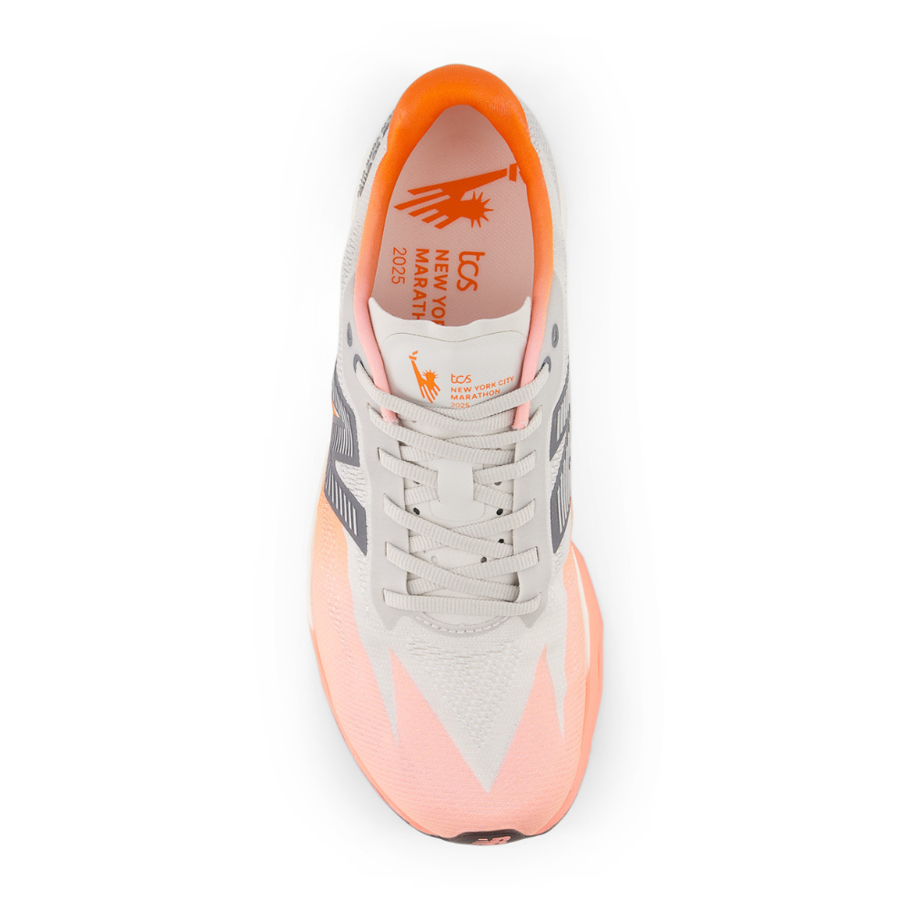 TCS NYC Marathon FuelCell SuperComp Elite v5 (D) Men's :Grapefruit | Grey Matter