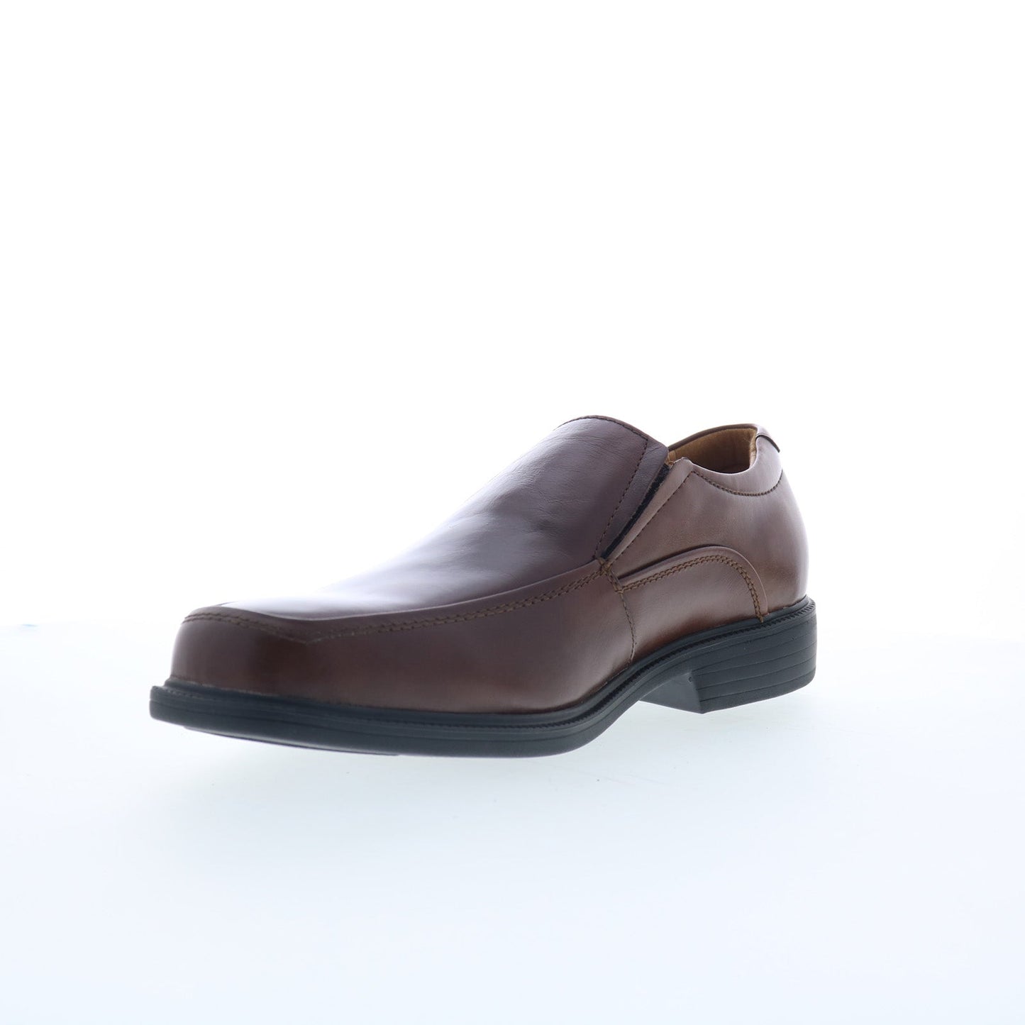 La Milano Bill A1720 Mens Brown Leather Loafers & Slip Ons Casual Shoes