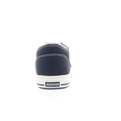 Avenger Blade 6 Eye Aluminum Toe A320 Mens Black Canvas Work & Safety Shoes