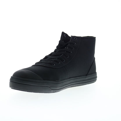 Avenger Blade 8 Eye Soft Toe A4104 Mens Black Canvas Work & Safety Shoes