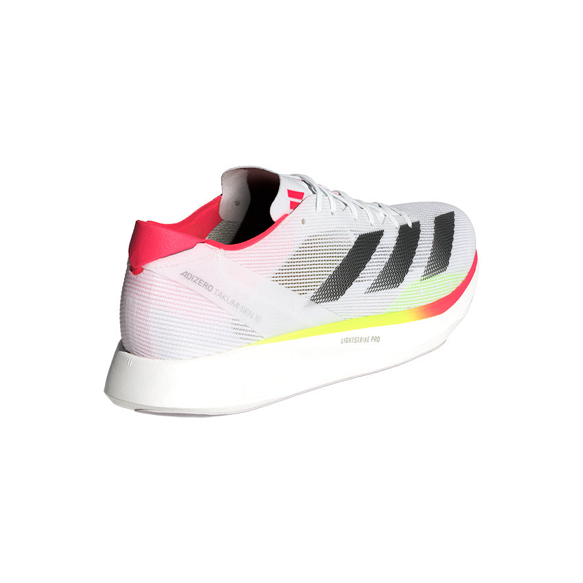 Adizero Takumi Sen 10 Men's :Cloud White | Lucid Red